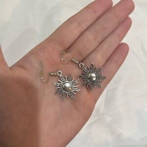 sunshine dangly earrings